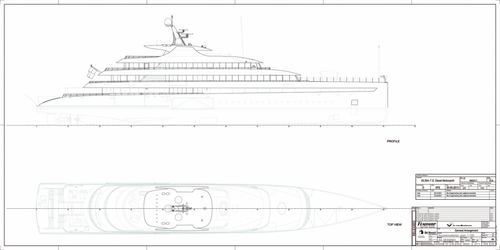 savannah yacht general arrangement